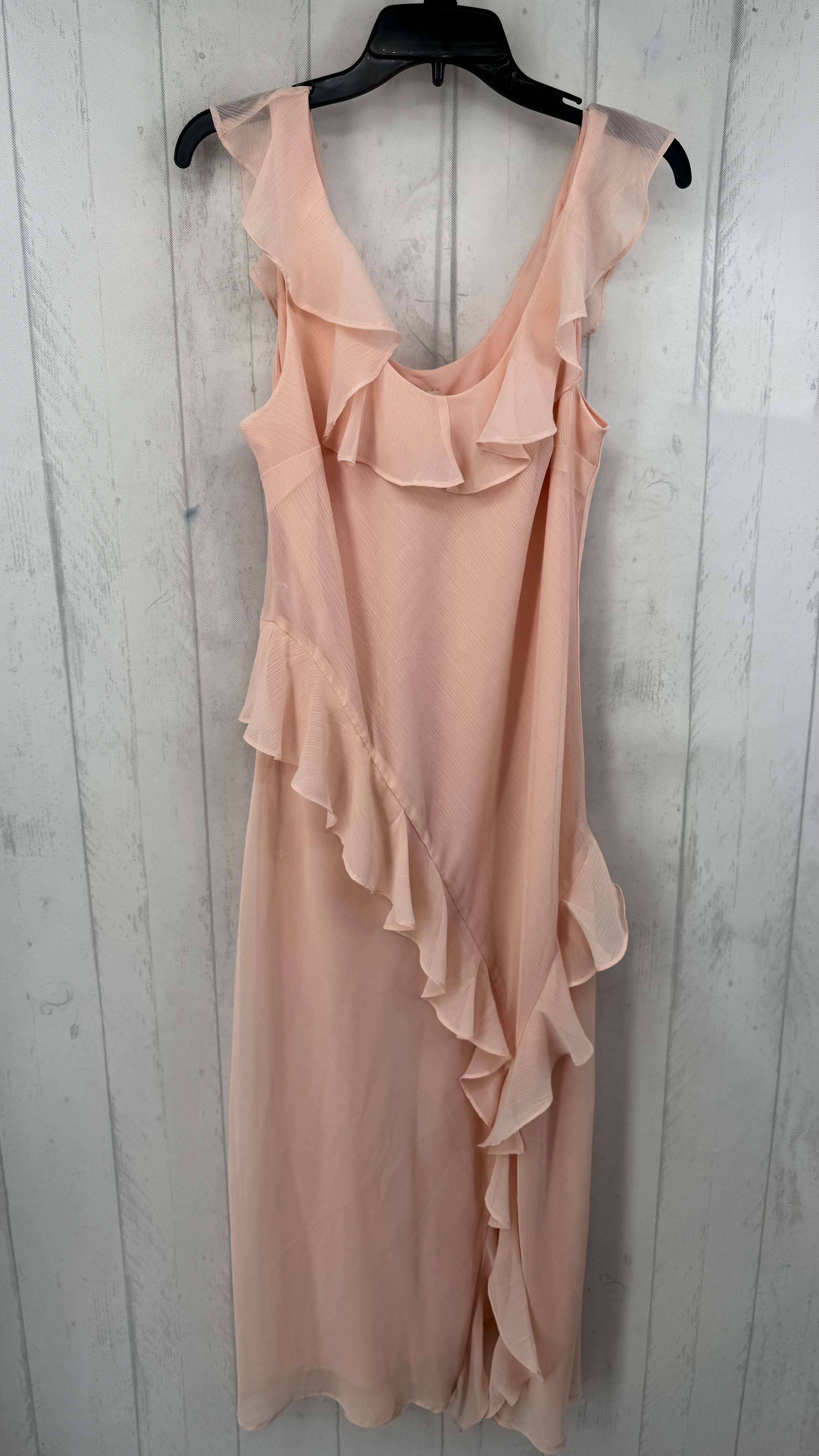 M ruffled slvls dress