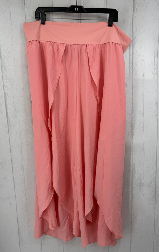 3X flowy split leg pant