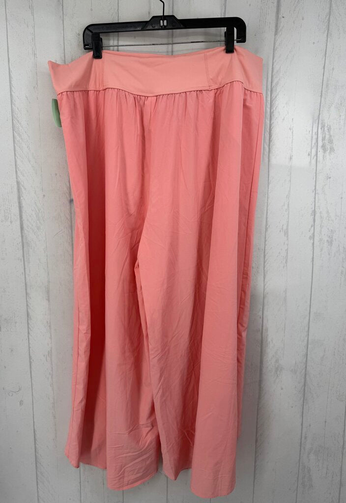 3X flowy split leg pant