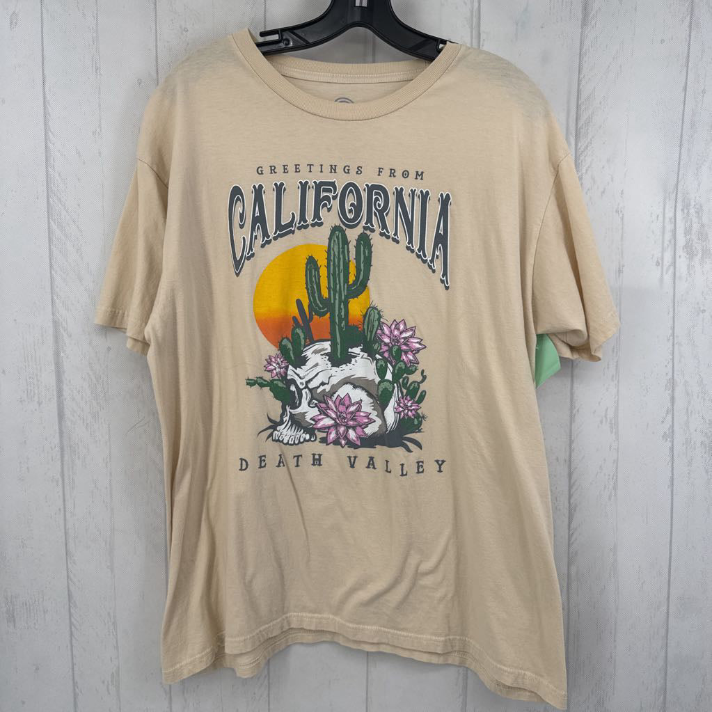 L graphic s/s tee-california