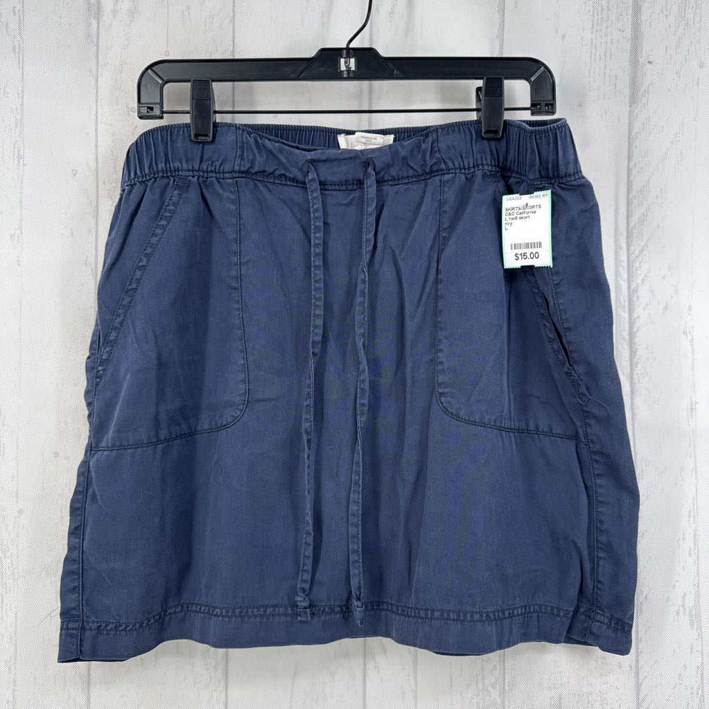L twill skort