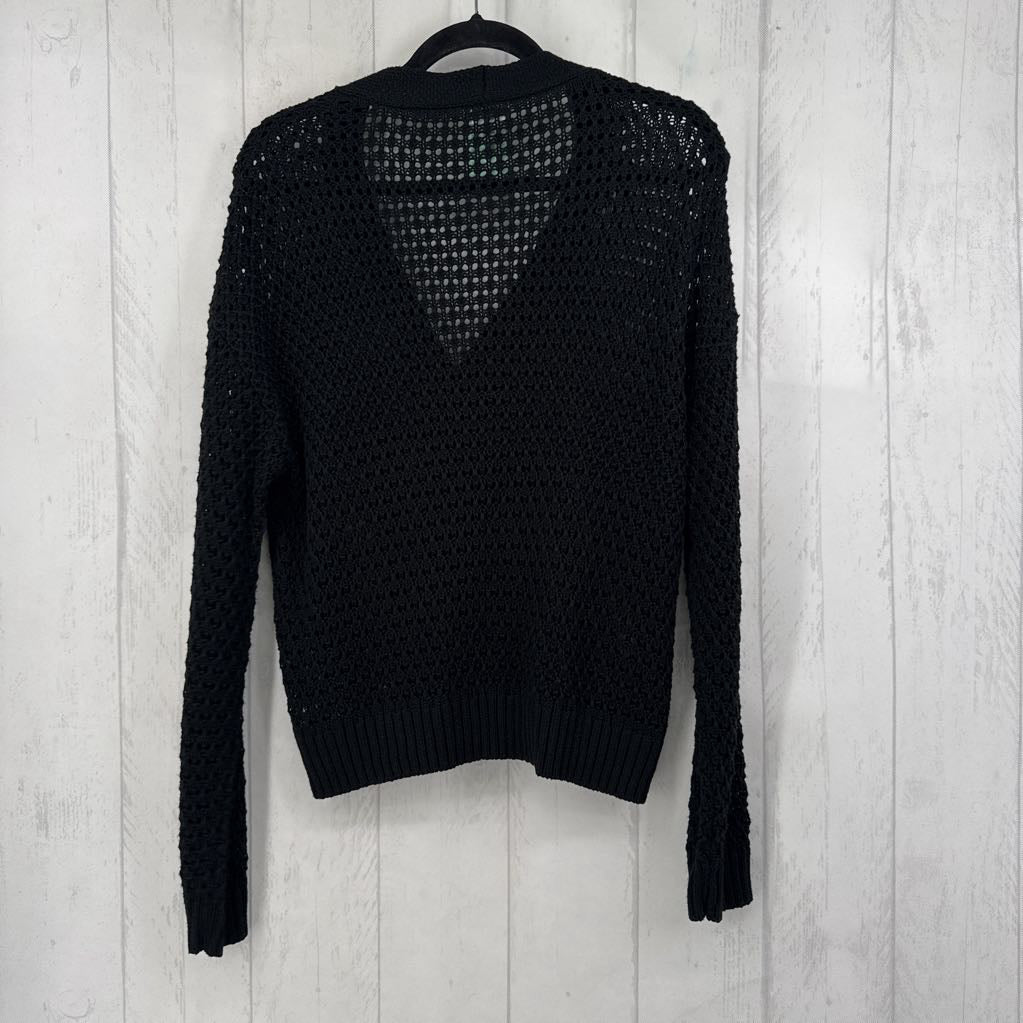M crochet button down cardi