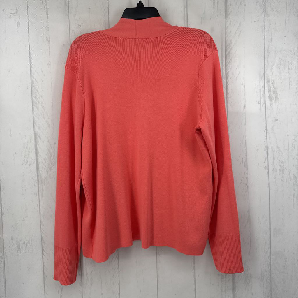 XL open front cardi