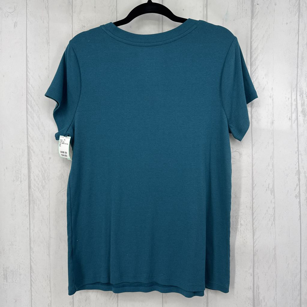 XXL ribbed s/s tee