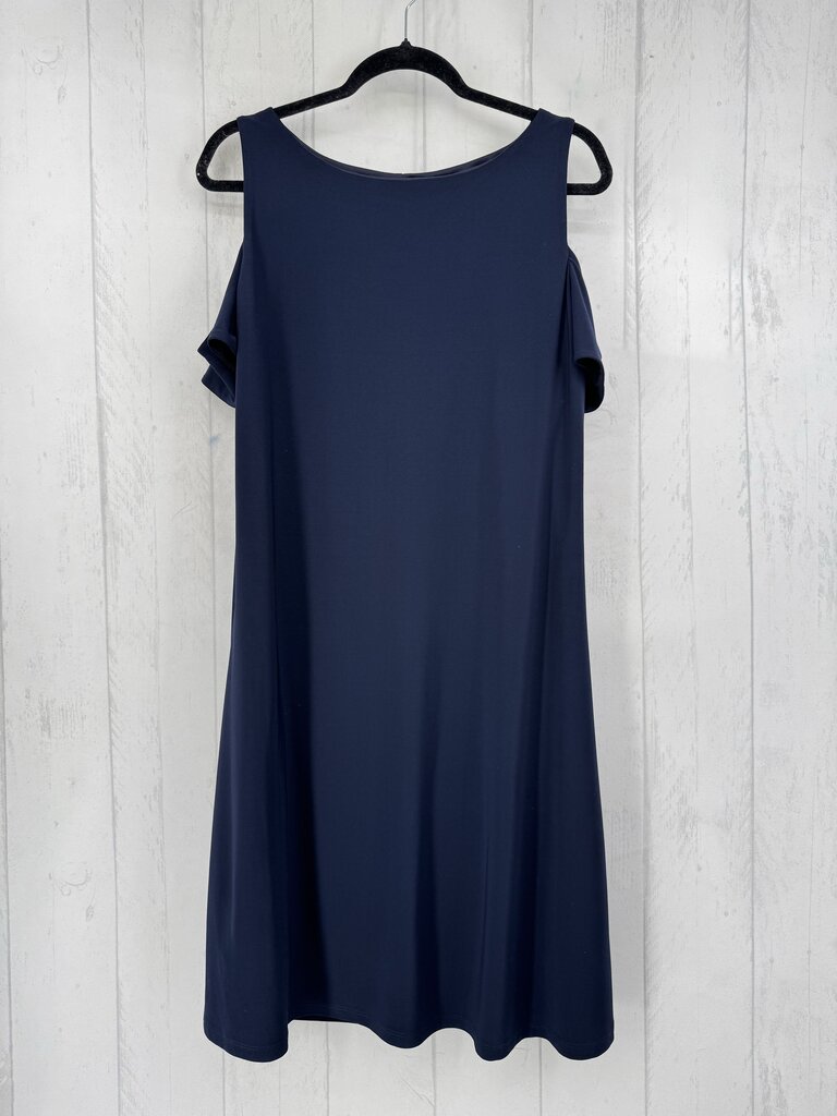 14 cold shoulder dress s/s
