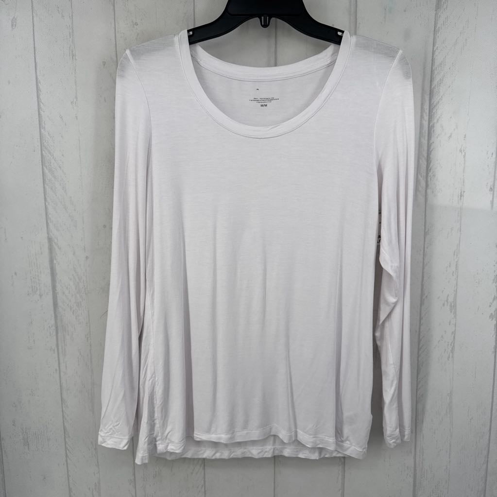 M scoop neck l/s tee