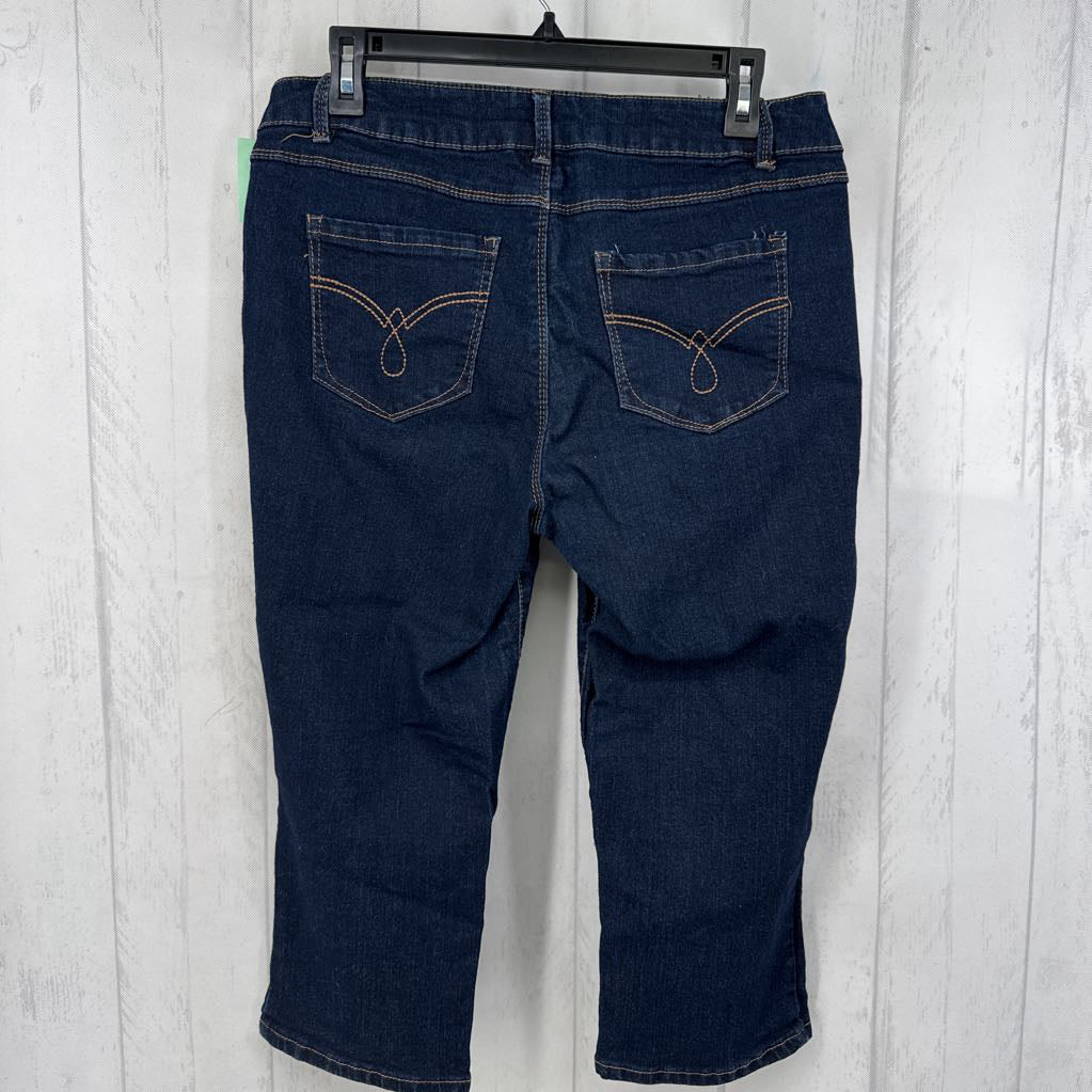 12 denim capris