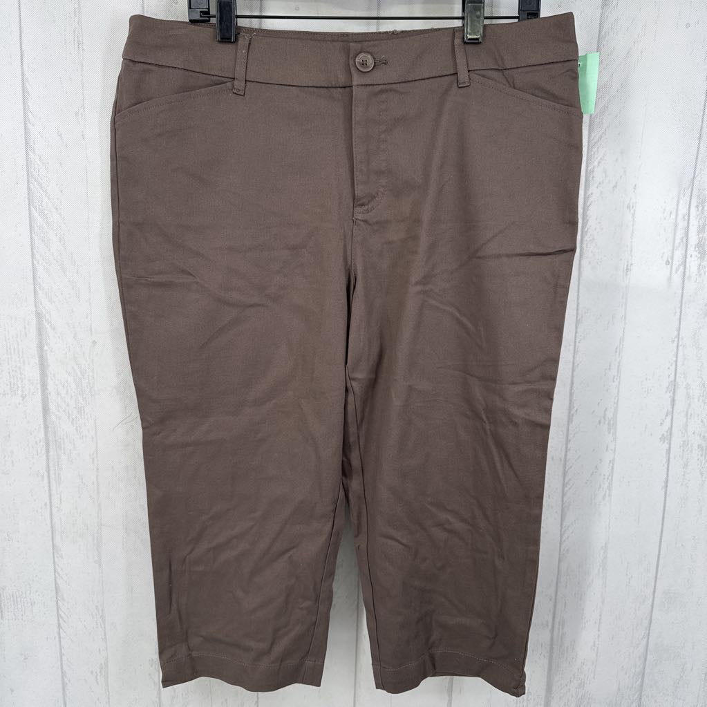14 twill capris