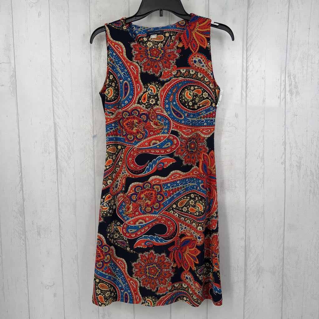 4 paisley print slvls dress