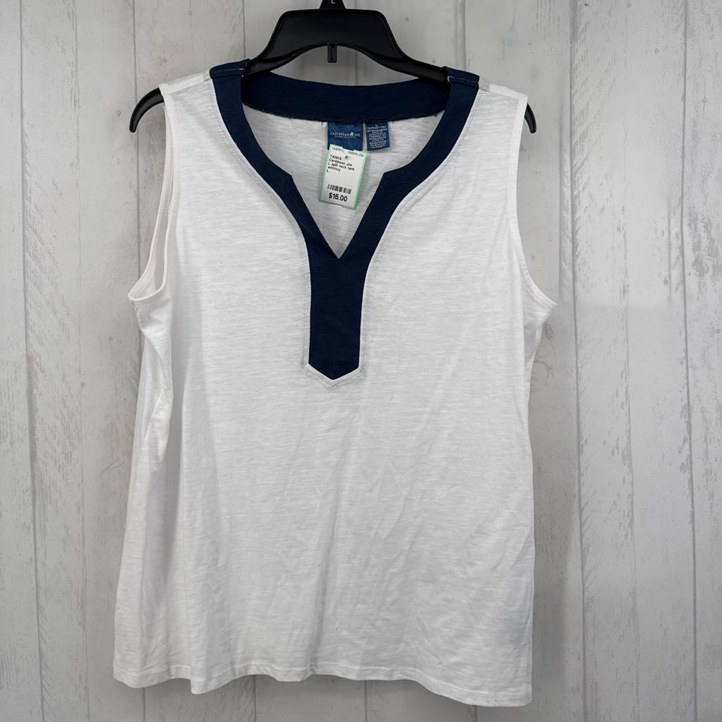 L split neck tank