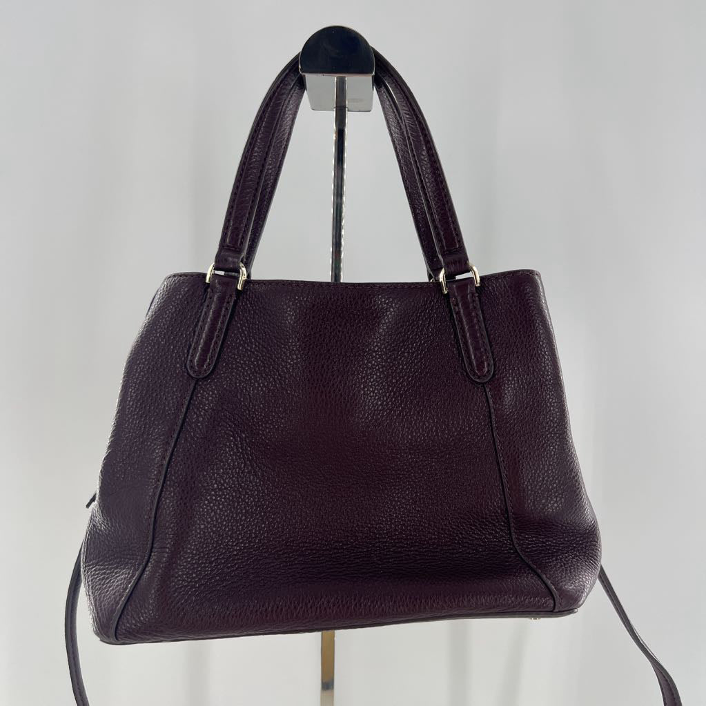 triple compartment satchel