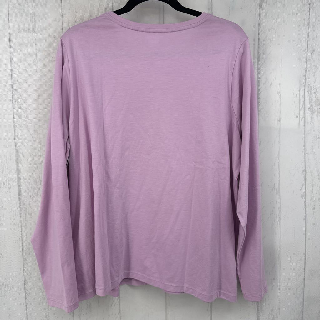 1x l/s crew neck top