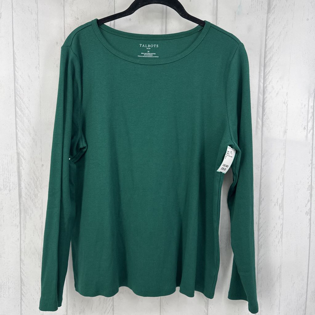 1x l/s crew neck top