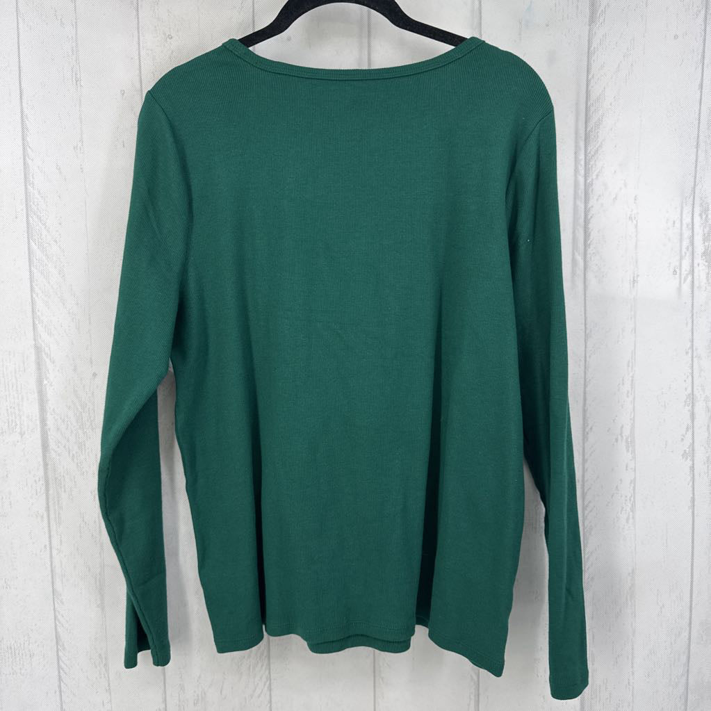 1x l/s crew neck top