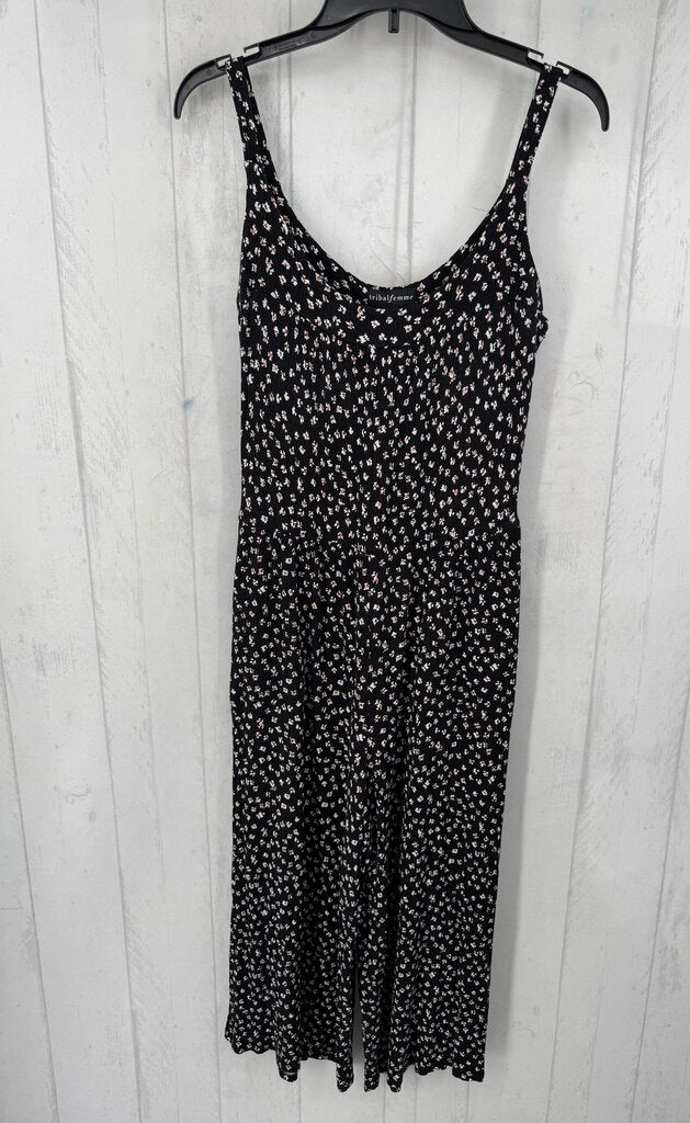 M flo print slvls jumpsuit
