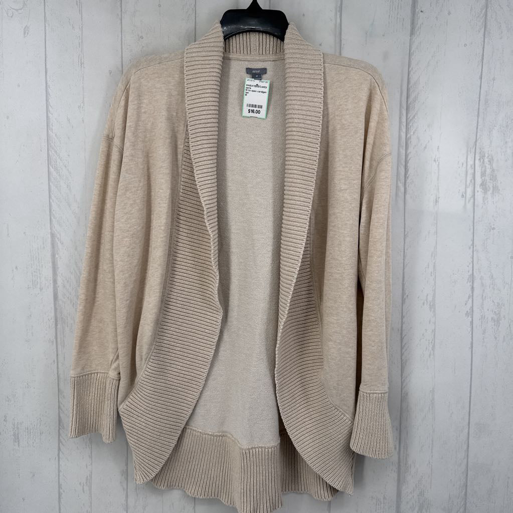 M l/s open cardigan