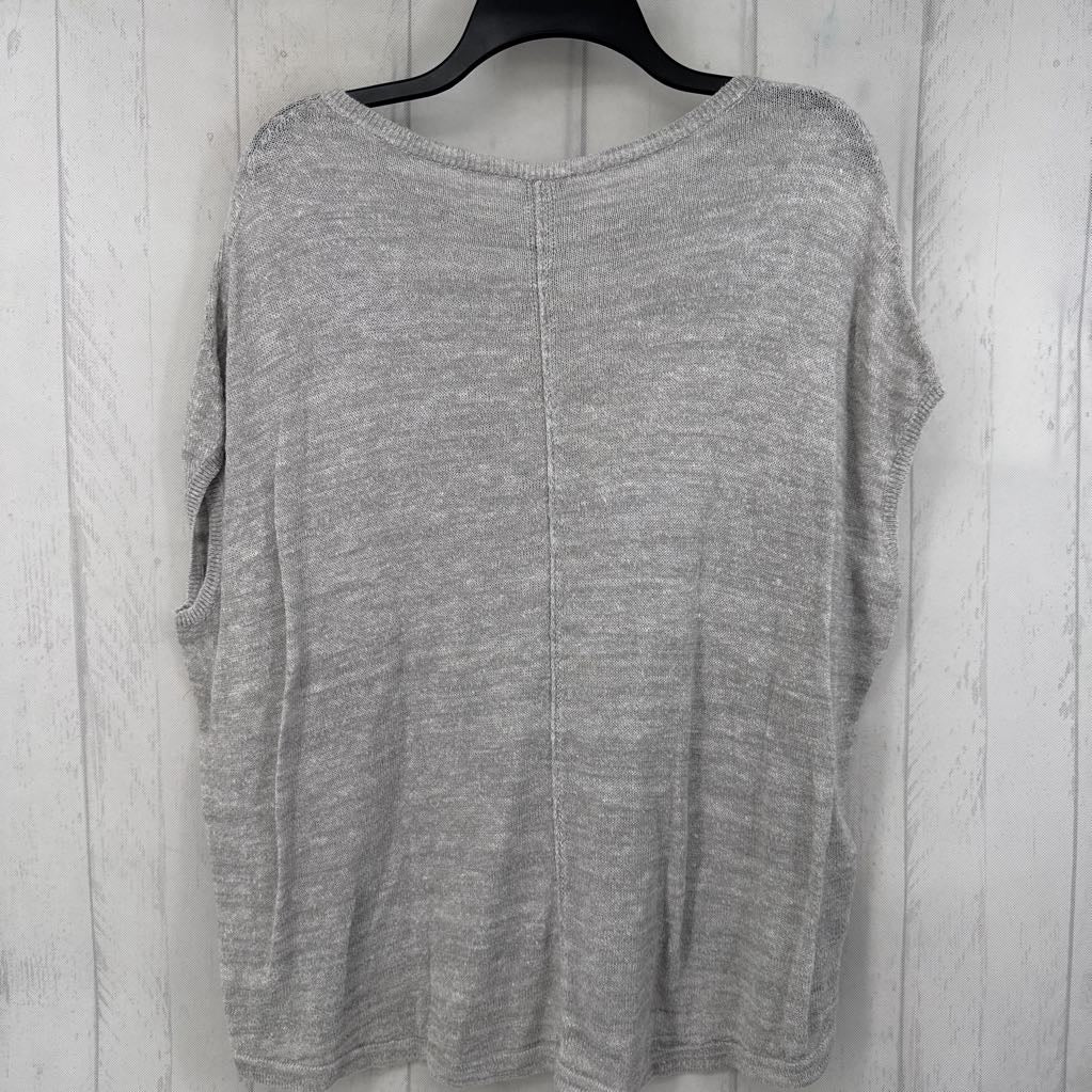 M slvls hi-low lightweight sweater