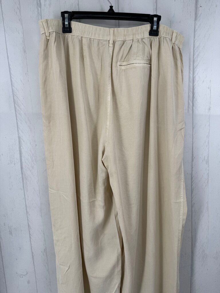 R55 XL pull-on wide leg pant