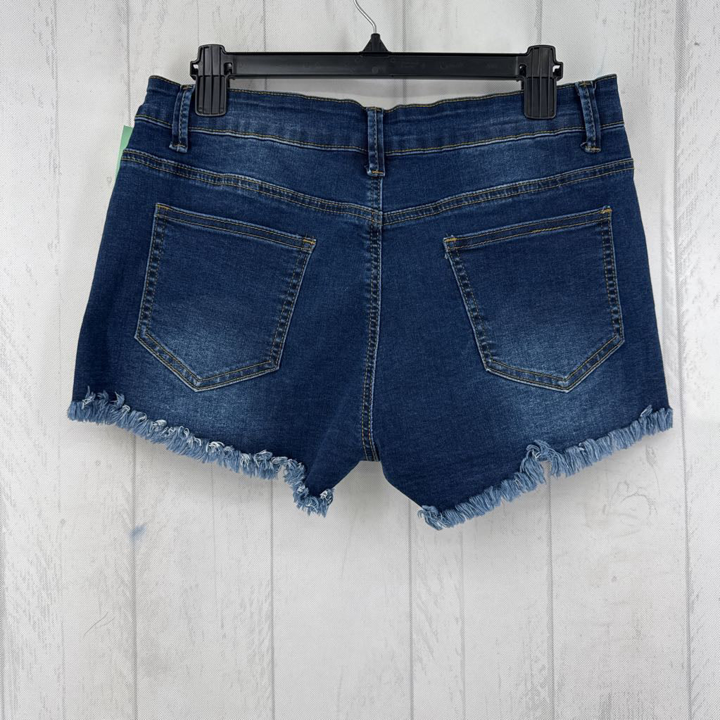 L cutodd jean shorts