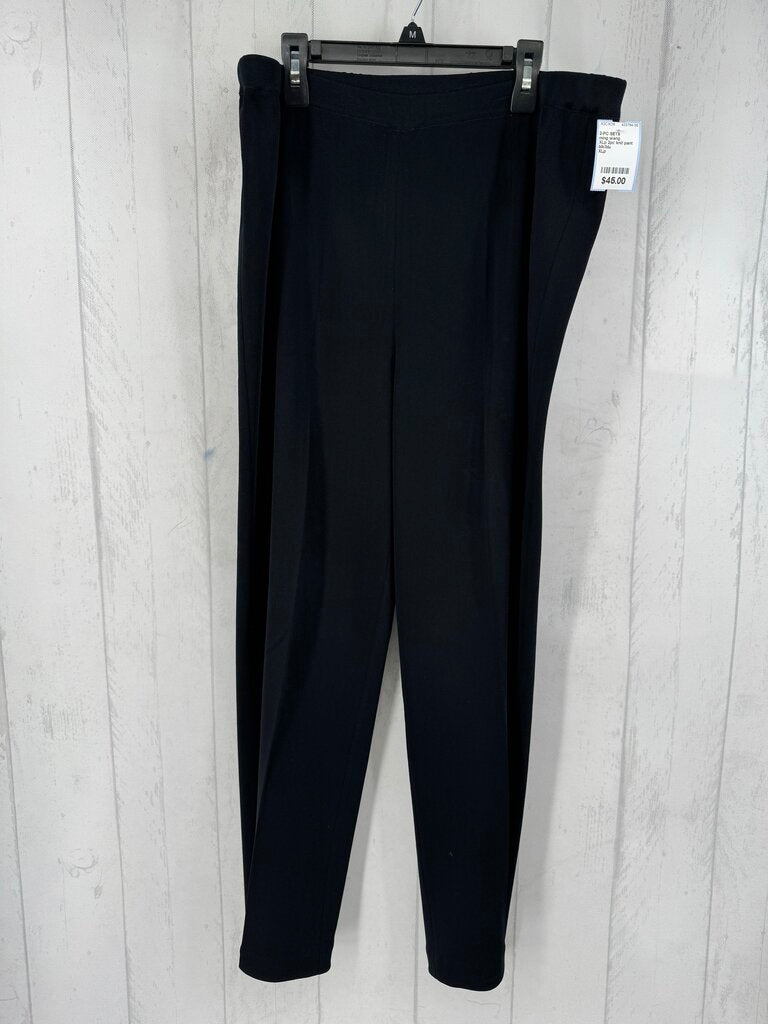 XLp 2pc knit pant set