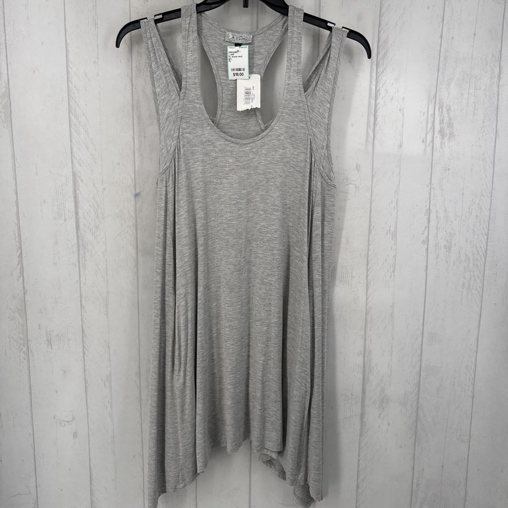 XL scoop neck double strap dress
