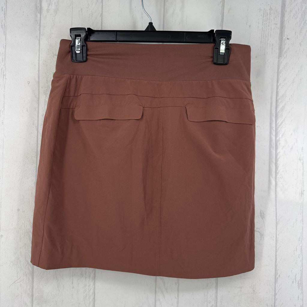 4 zip pocket skort
