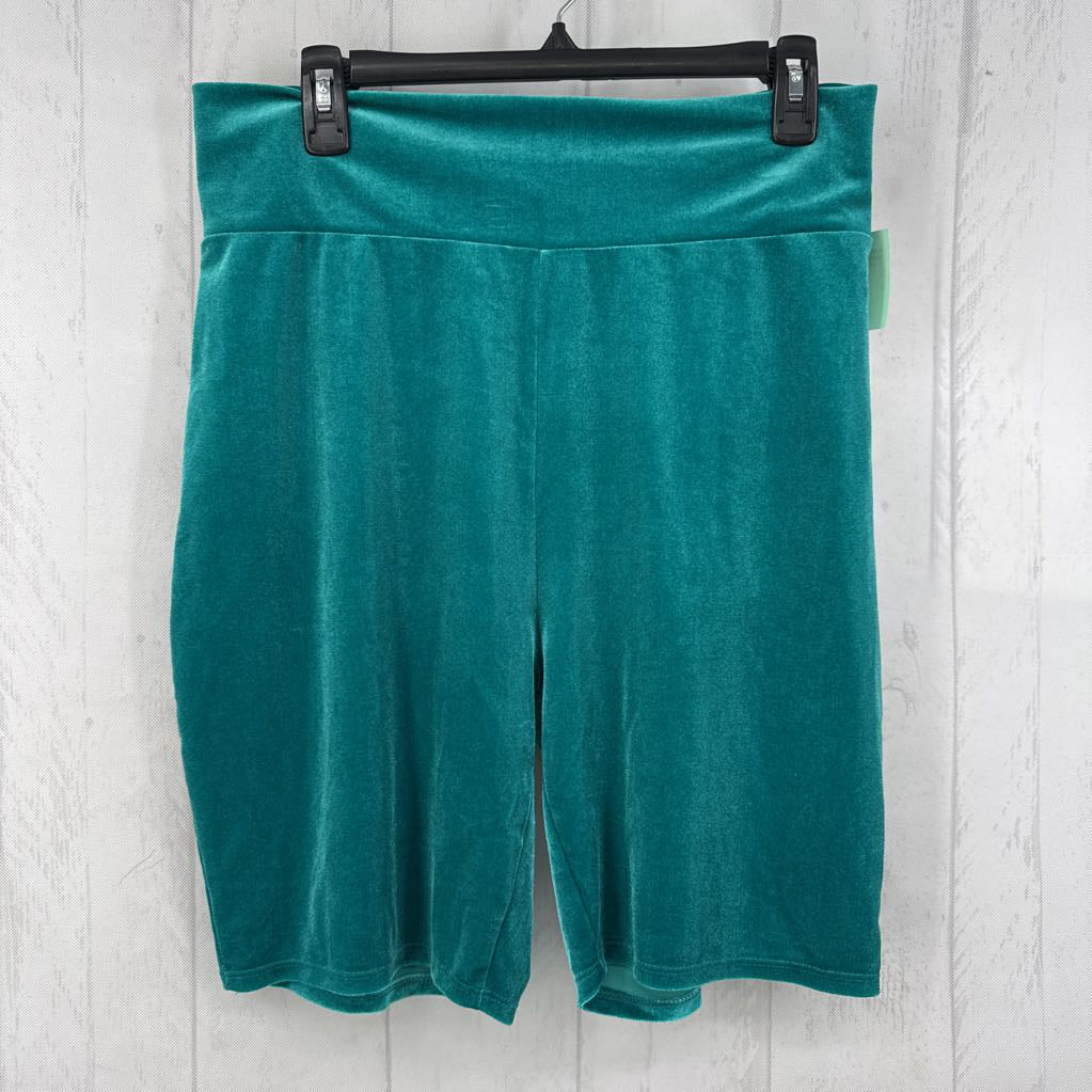 OS velvet pull on shorts