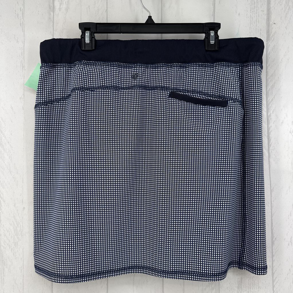 XL checkered skirt