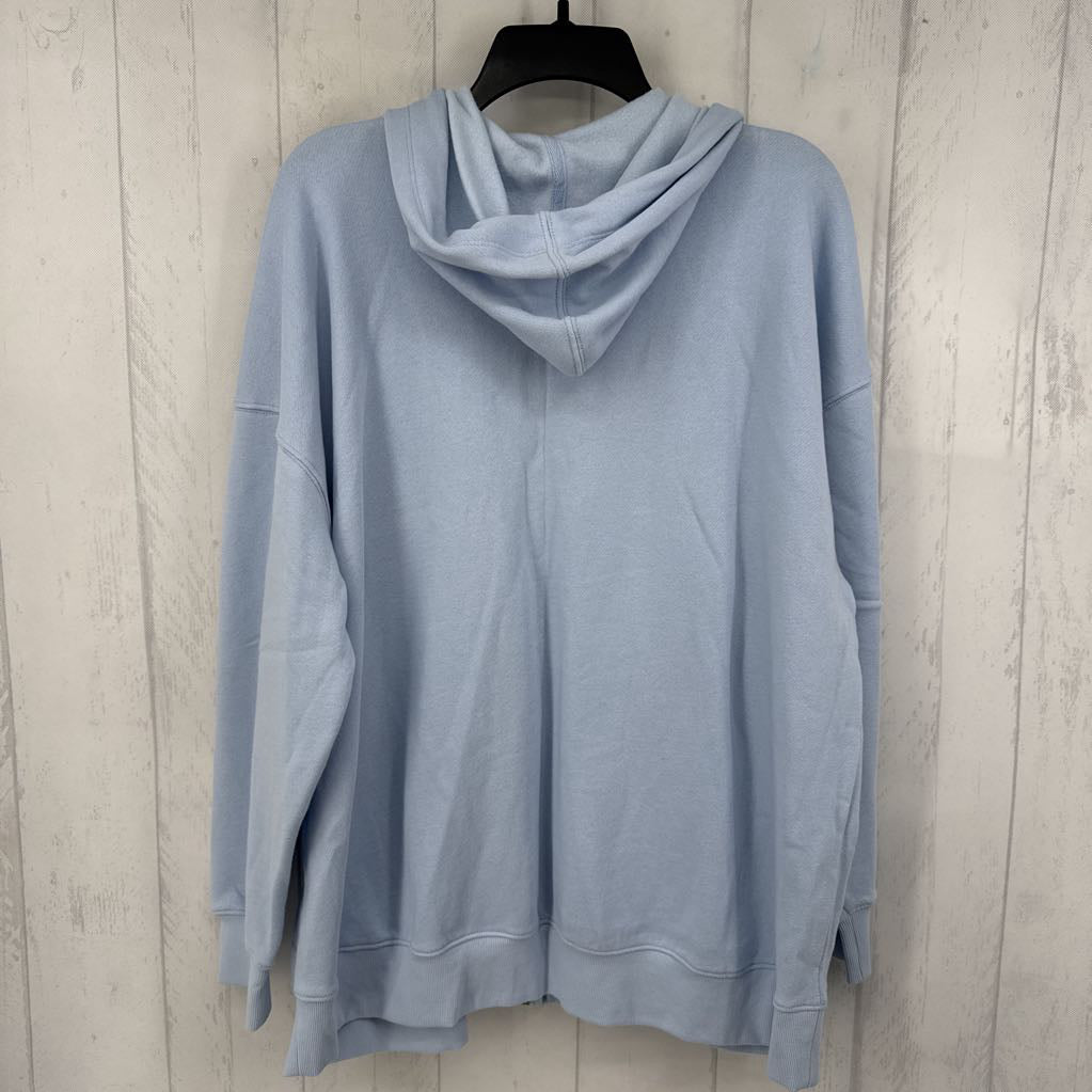 L zip-up hoodie