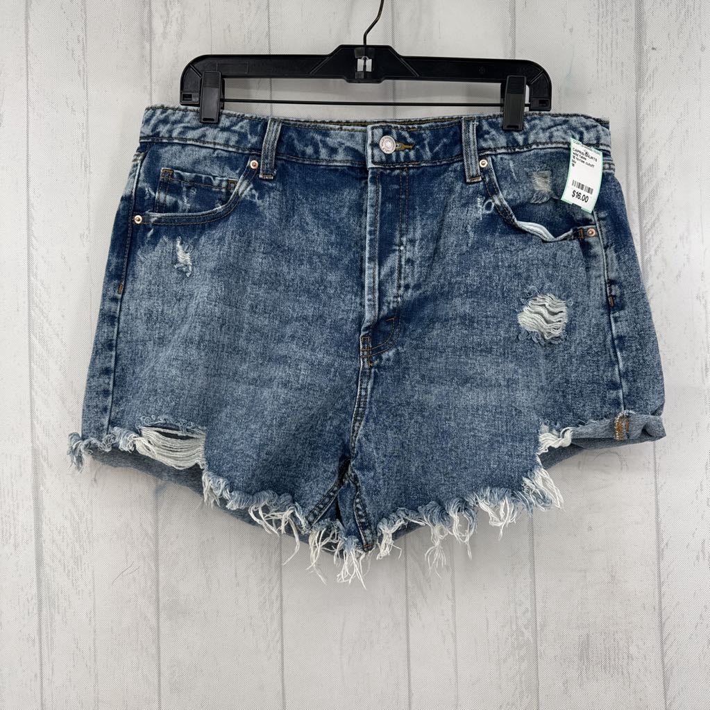 16 hi-rise cutoff jean shorts