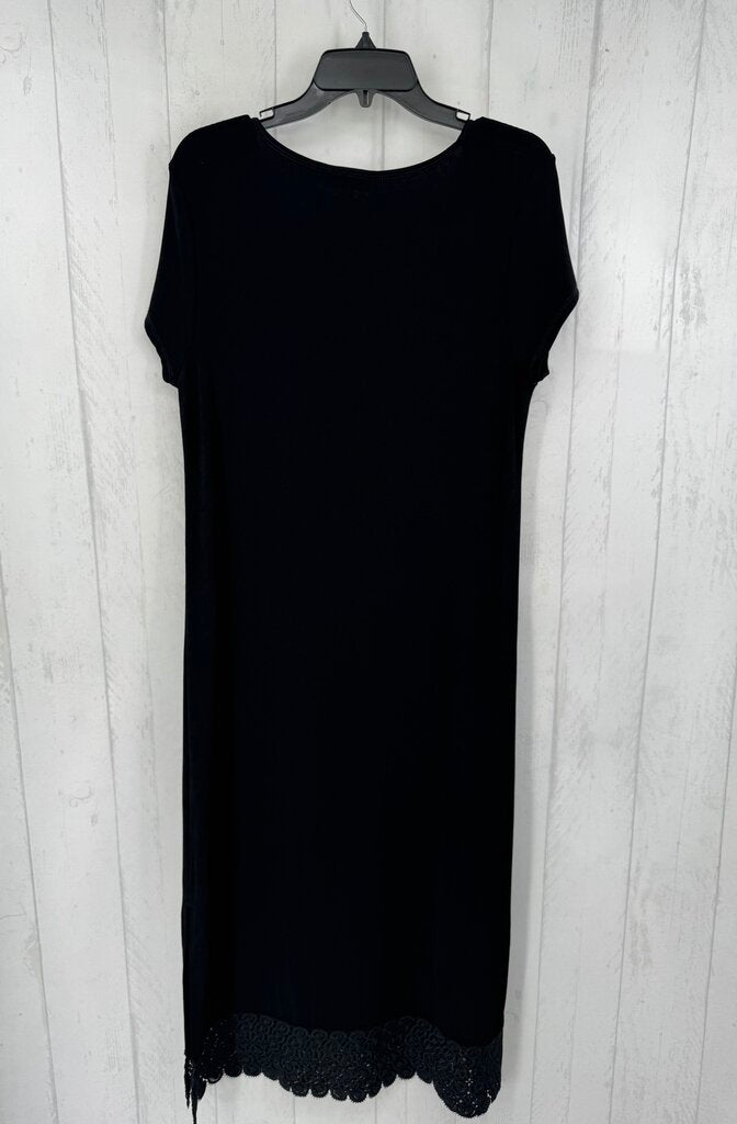 L scoop neck s/s dress