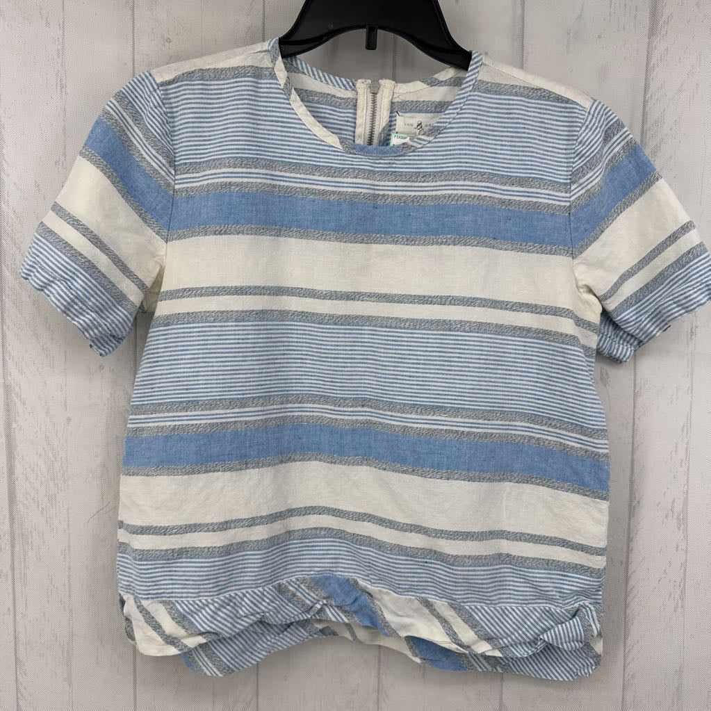 S striped s/s top
