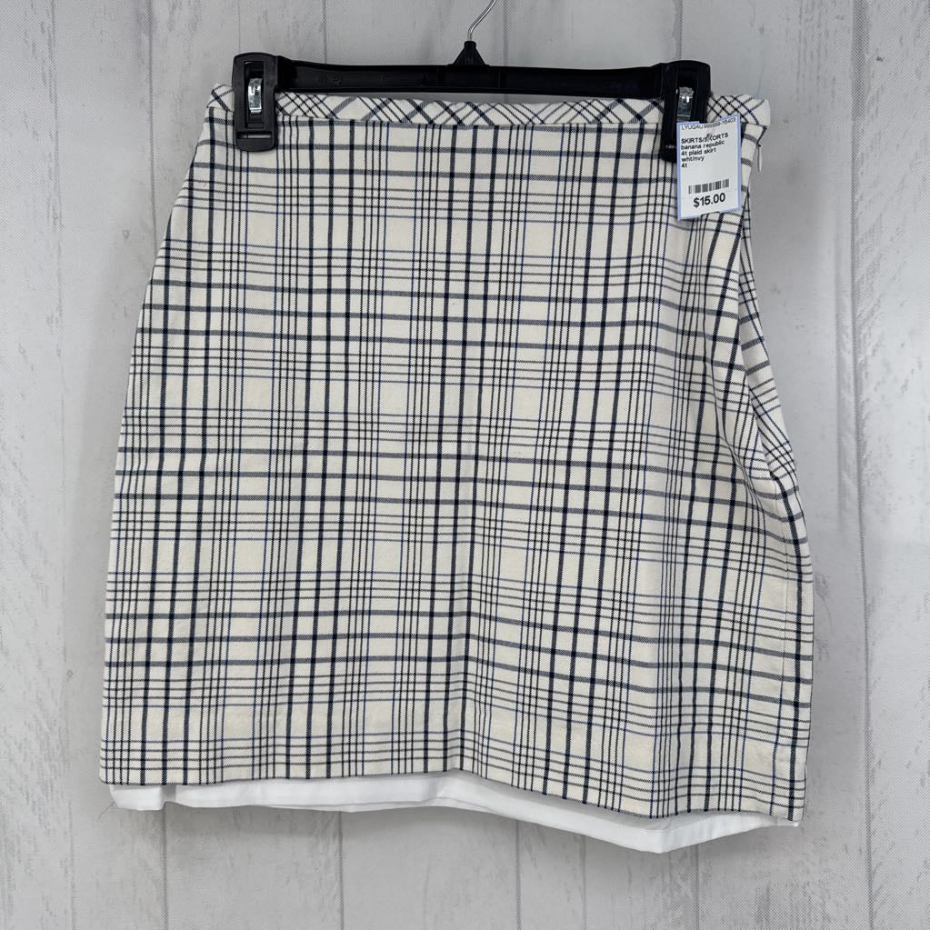 4t plaid skirt