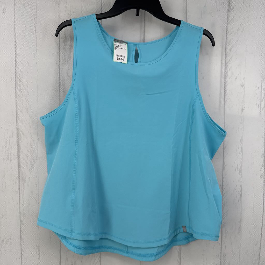XL round neck tank
