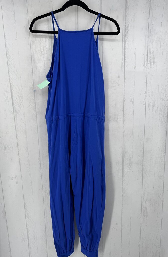 XL slvls drawstring waist jumpsuit