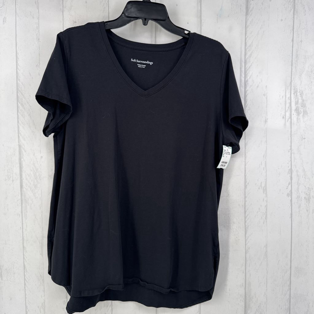 XLp v-neck s/s tee