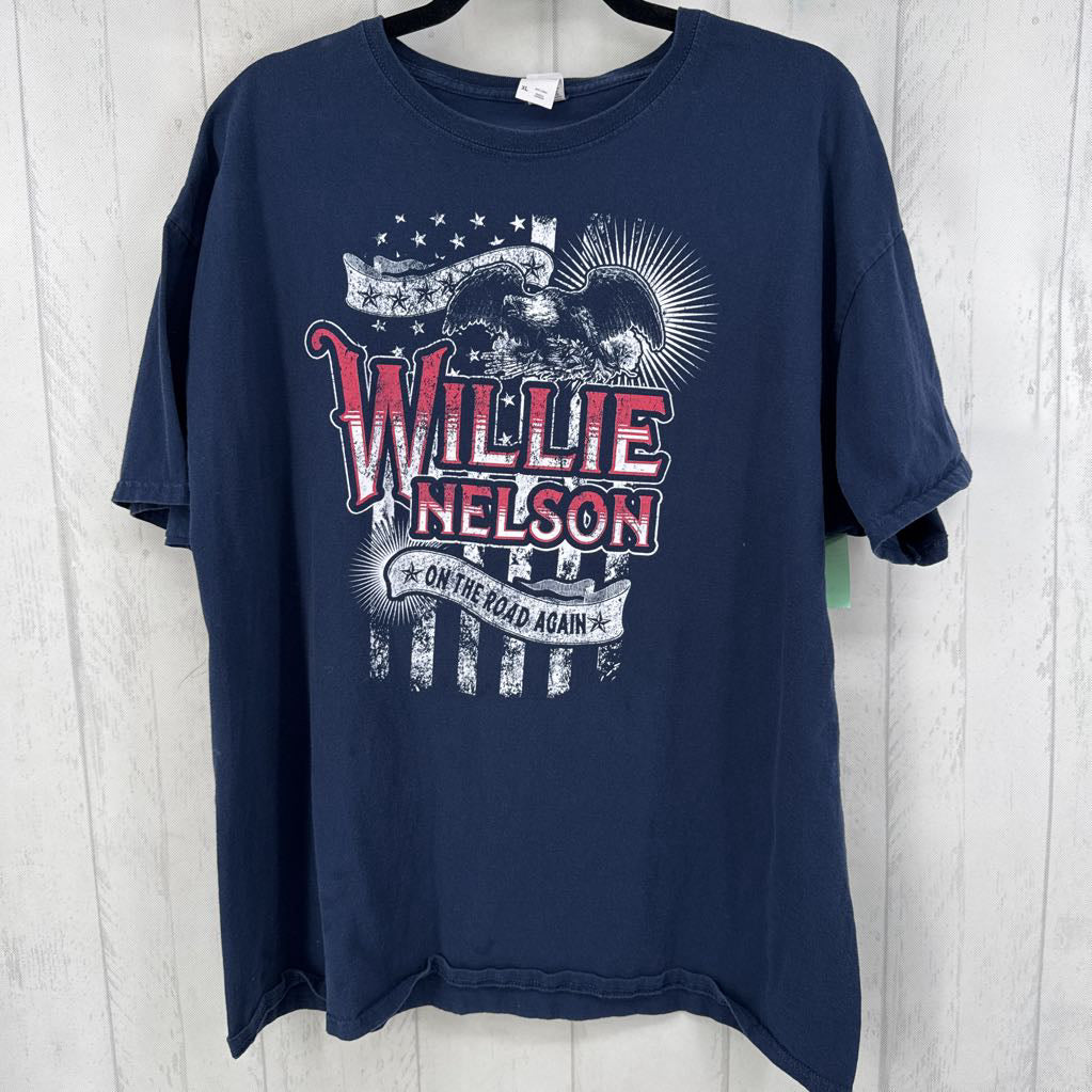 XL graphic s/s tee-willie nelson