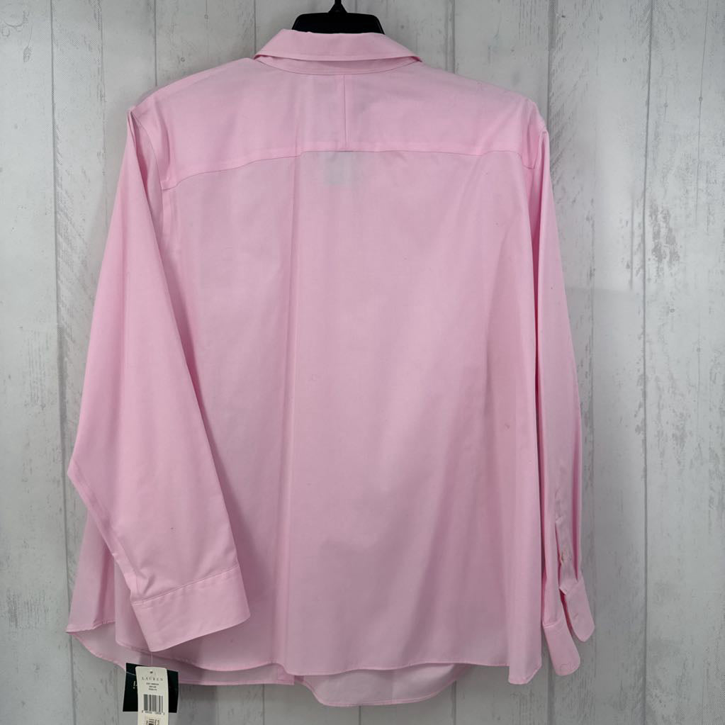 R65 3X button down l/s top