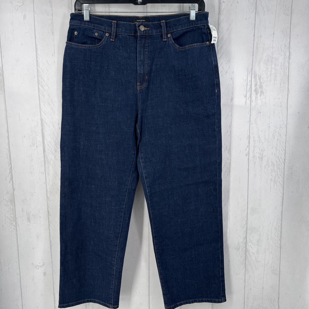 14 hi-rise straight leg jean