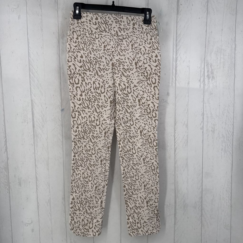 XS animal print pull-on pant