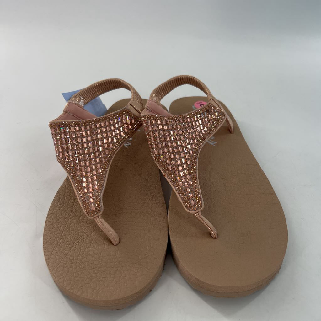 9 embelished thong sandal