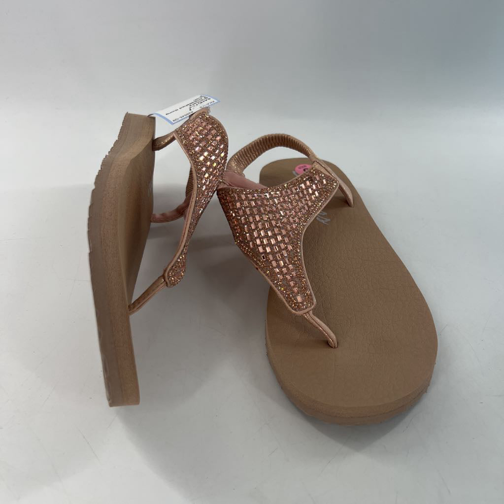 9 embelished thong sandal
