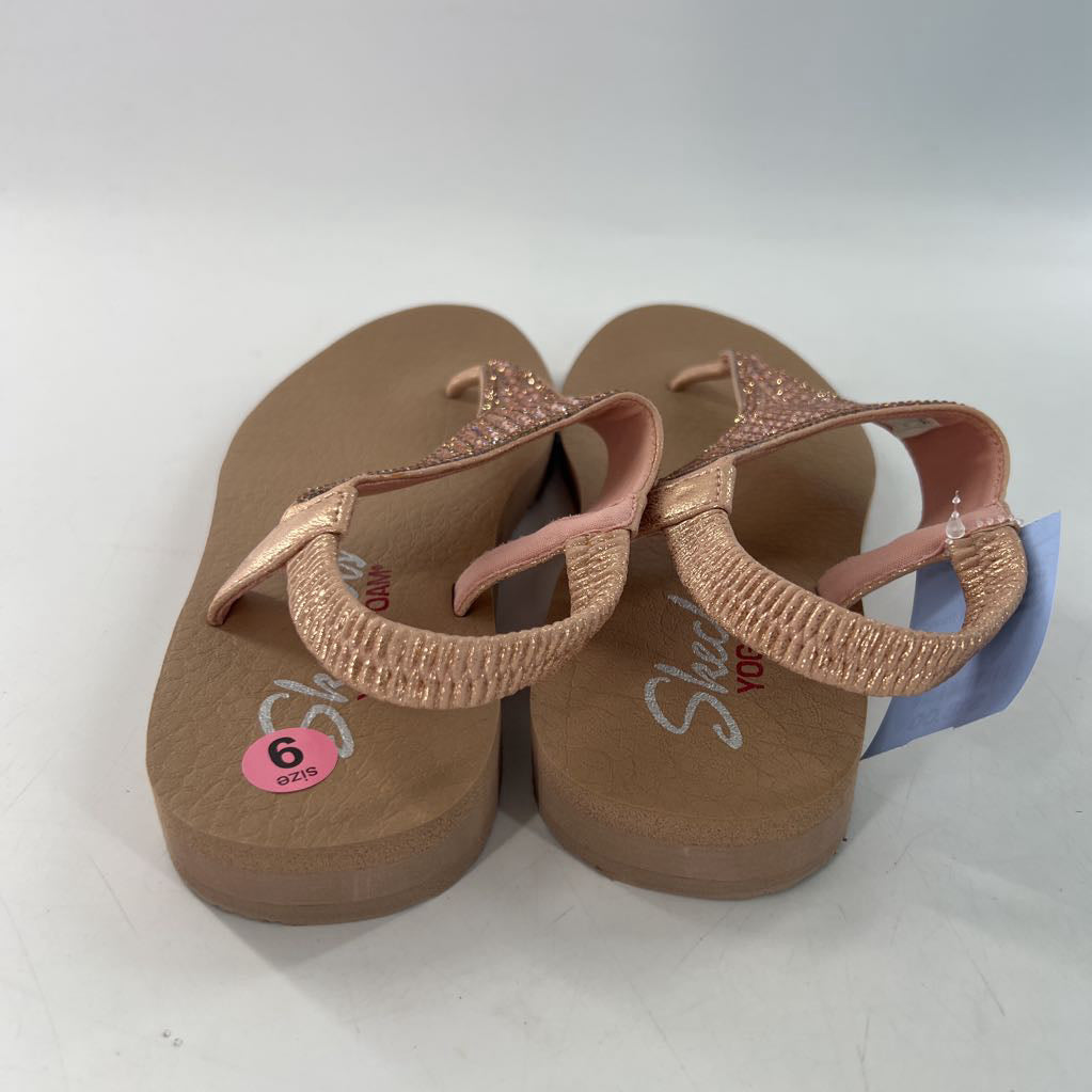 9 embelished thong sandal