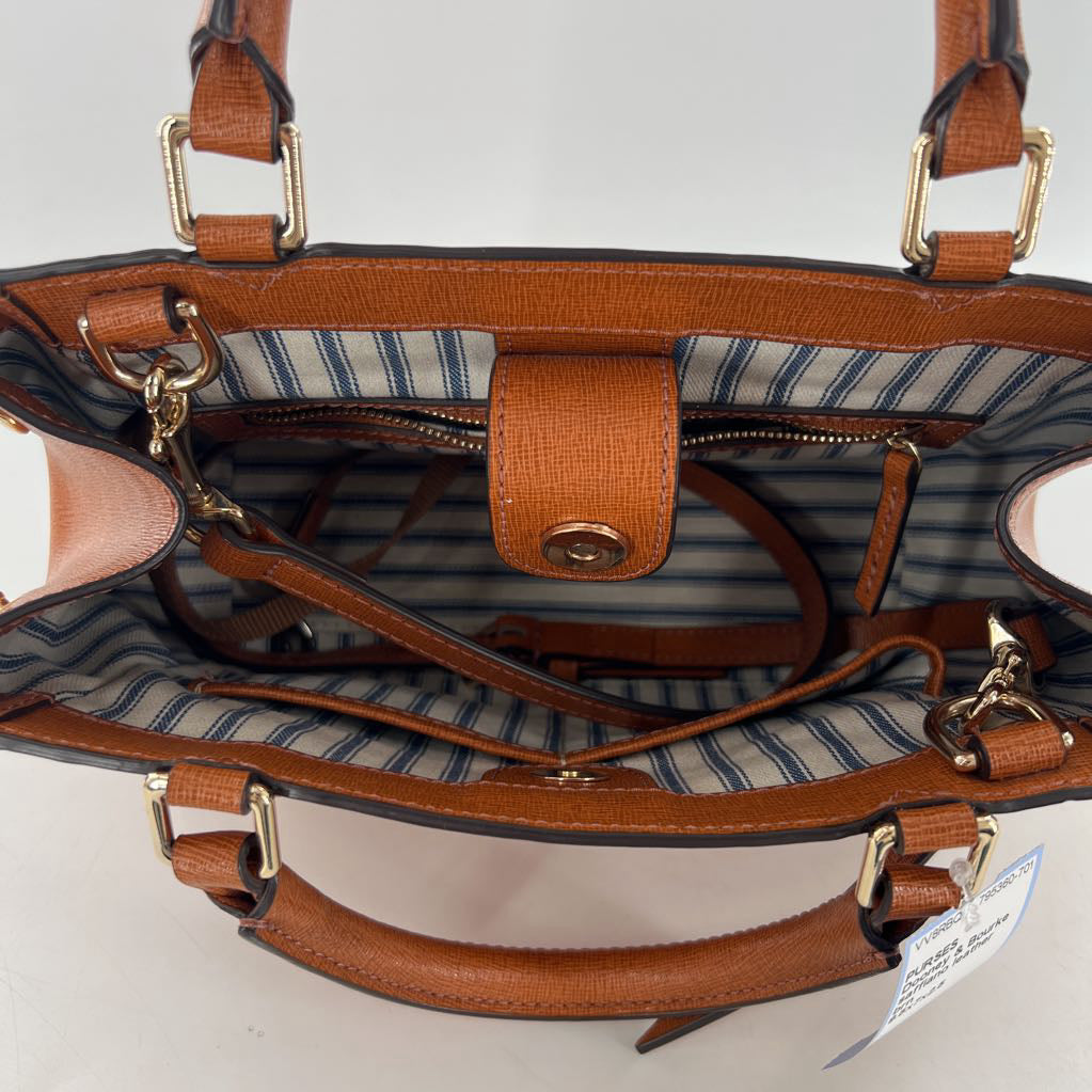 saffiano leather satchel