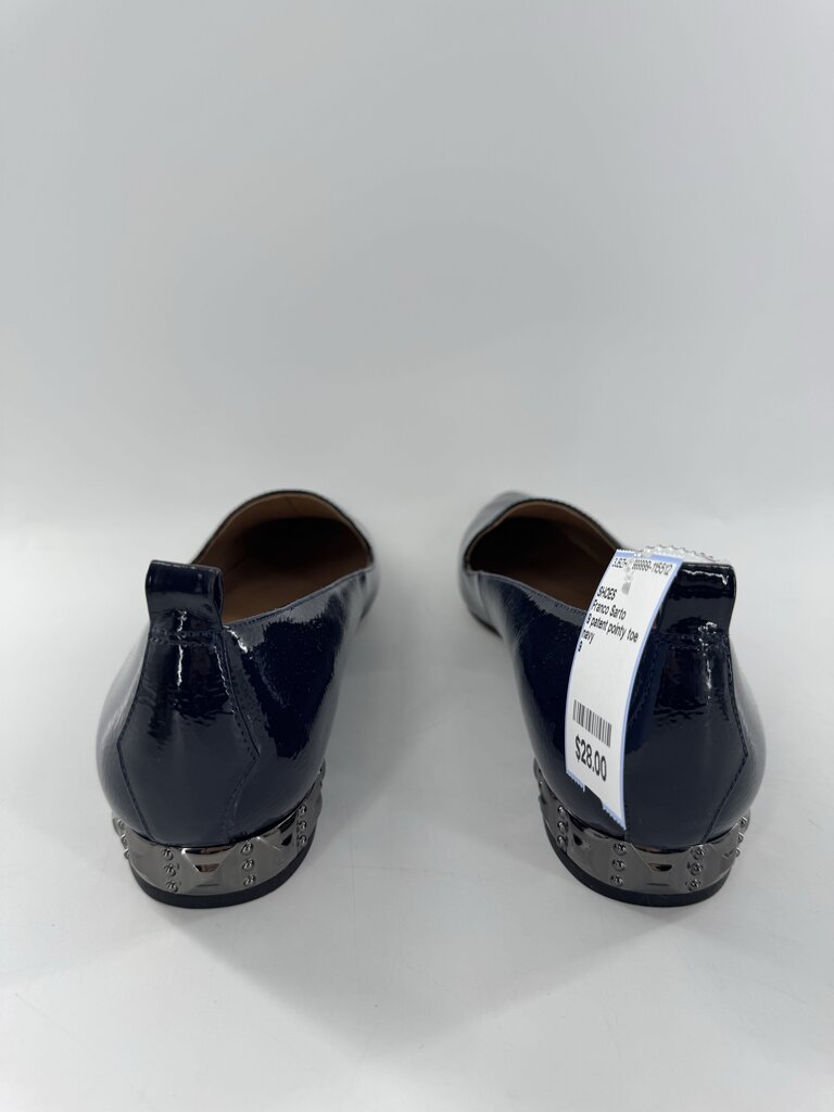 9 patent pointy toe loafers