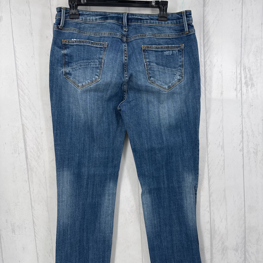 31 mid-rise straight leg jean