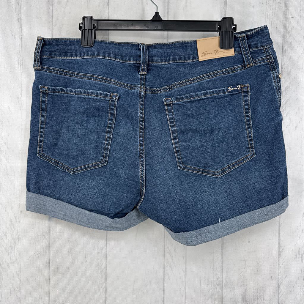 14 cuffed jean shorts