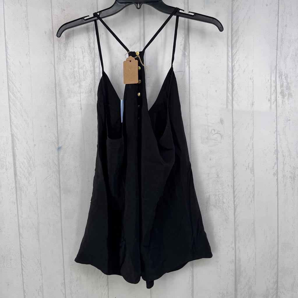 M silky flowy tank