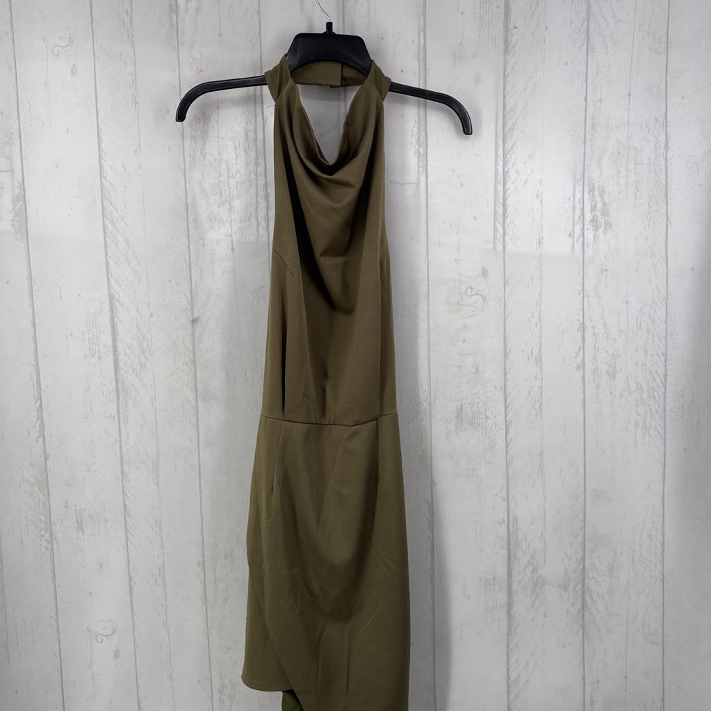 M halter neck dress