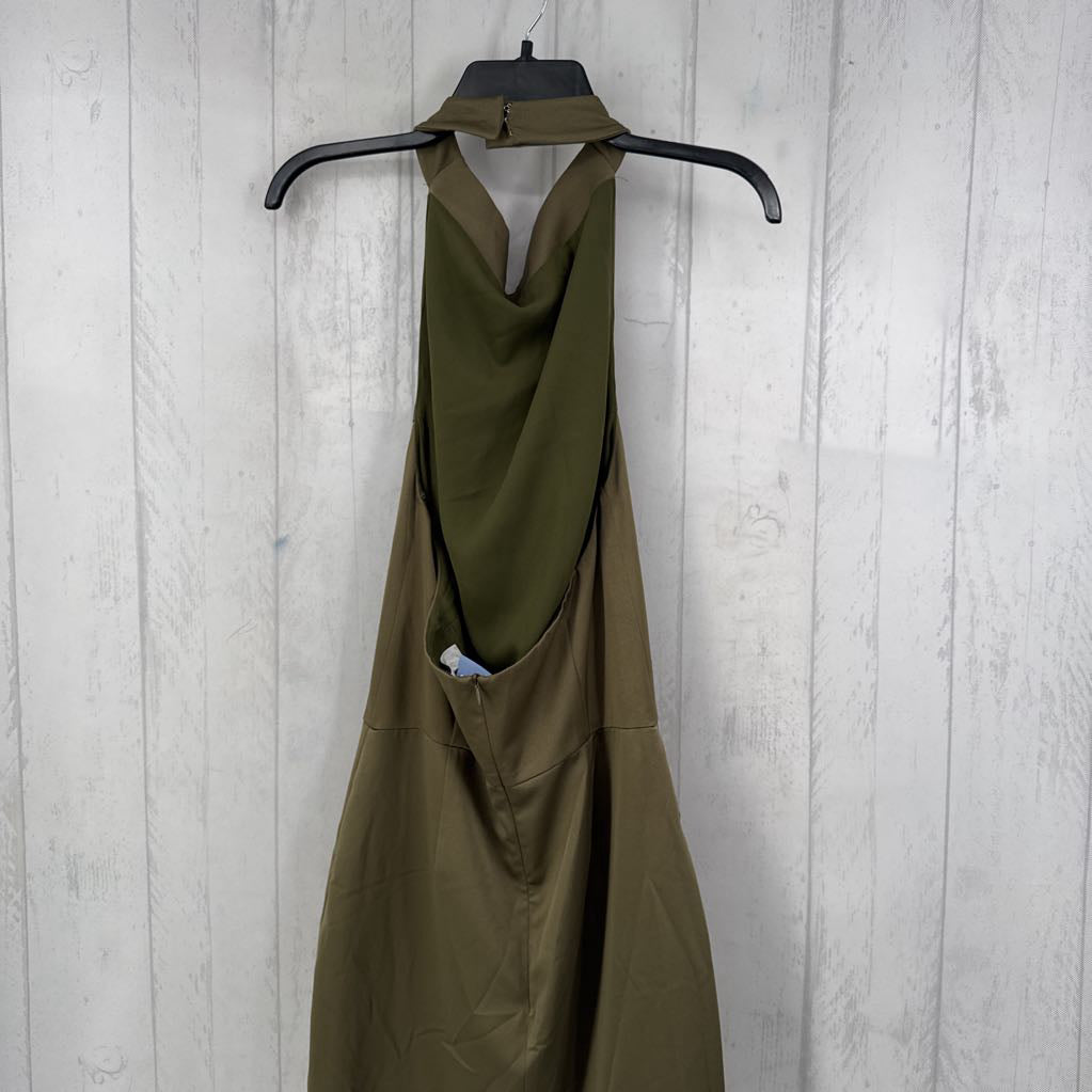 M halter neck dress